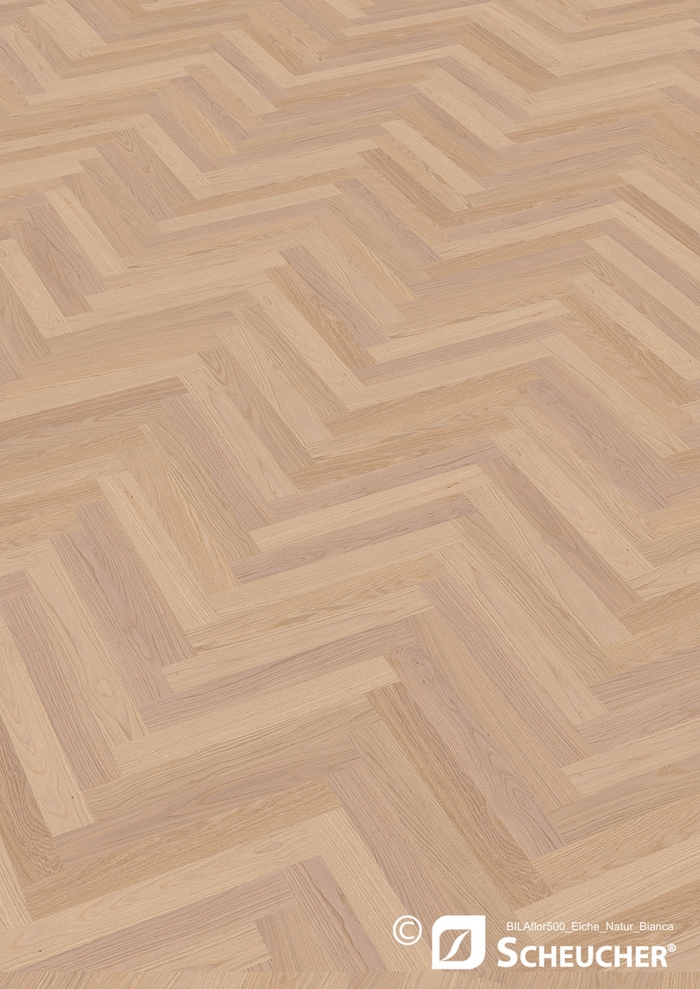 Scheucher Parkett BILAflor Eiche Natur Bianca