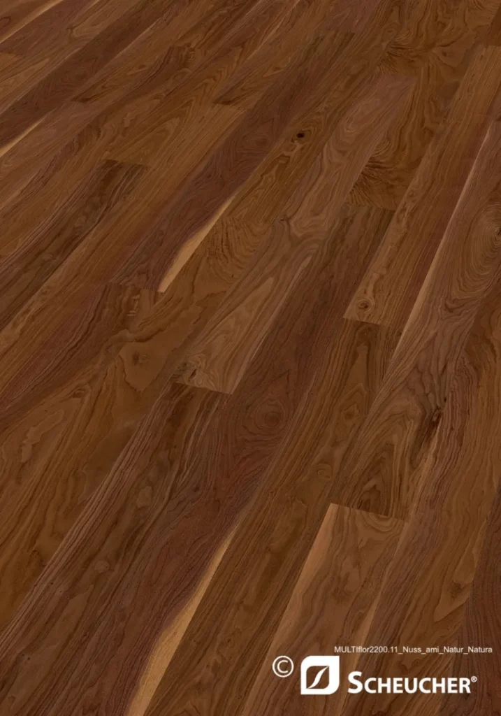 Scheucher Scheucher Parkett Nuss Amerikanisch Black Walnut – Landhausdielen von PARKE Concept Home in Nürnberg