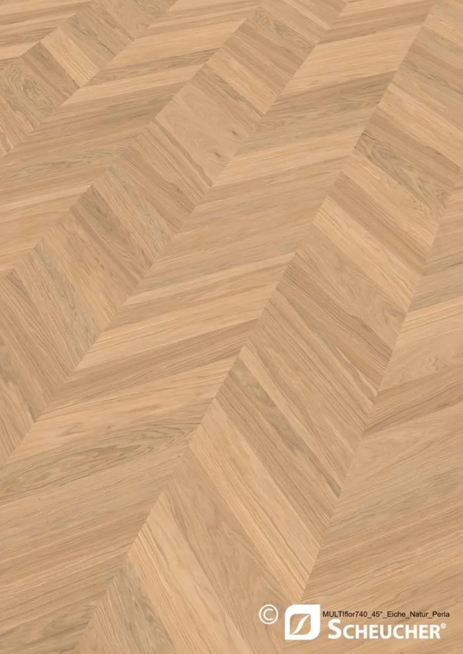 Scheucher Chevron Eiche Natur Perla – Französisches Fischgrät von PARKE Concept Home in Nürnberg
