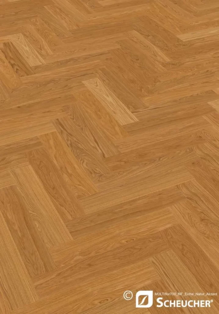 Scheucher Scheucher Parkett MULTIflor Fischgrät Eiche Natur Akzent – Fischgrätparkett von PARKE Concept Home in Nürnberg