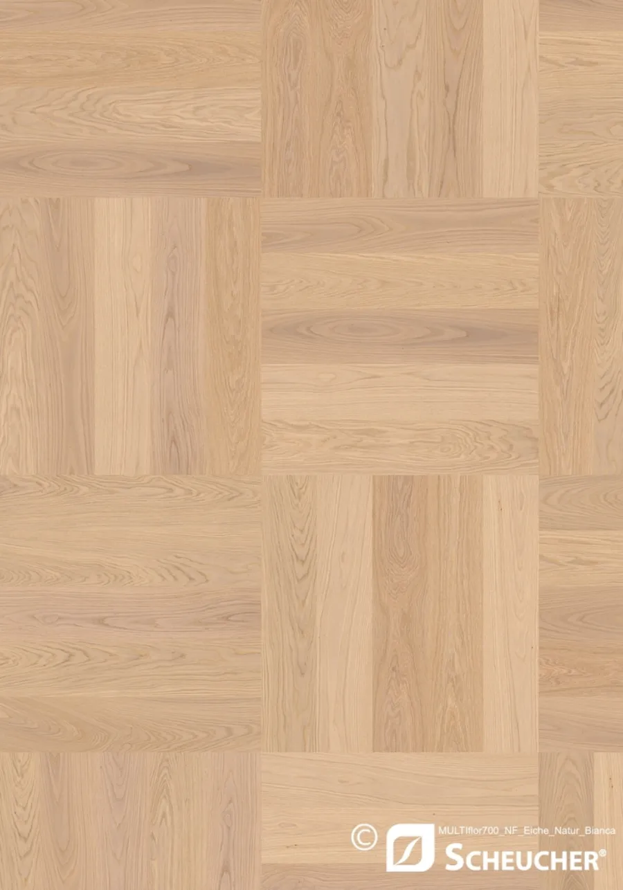 Scheucher MULTIflor Fischgrät Eiche Bianca Natura – Fischgrätparkett von PARKE Concept Home in Nürnberg