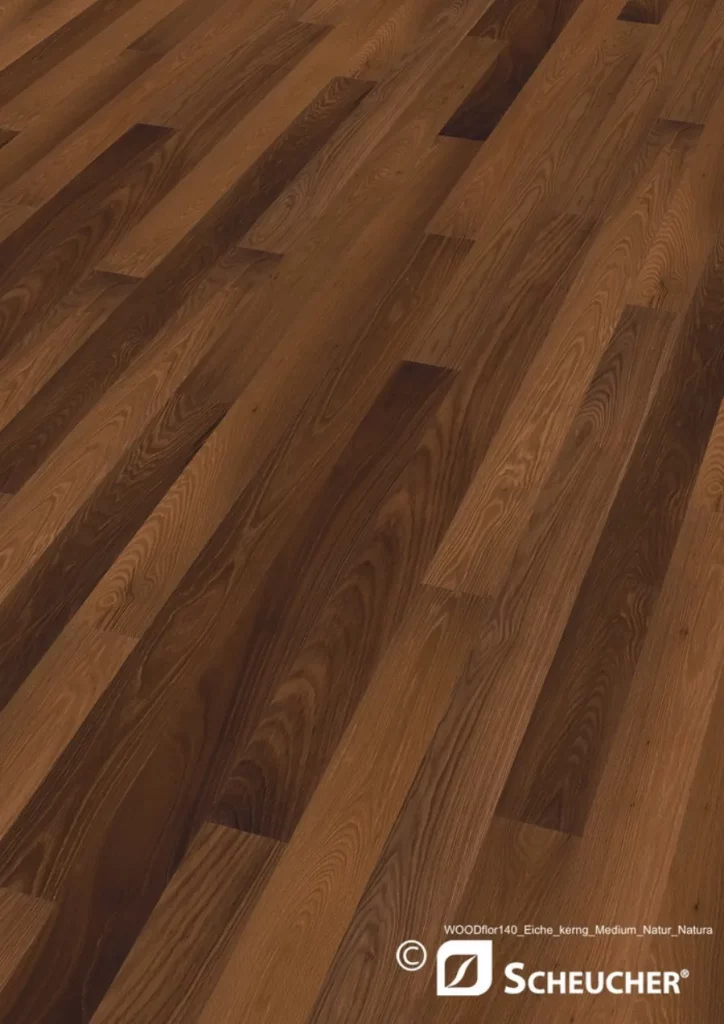 Scheucher Scheucher Parkett Eiche Kern Geräuchert Medium Natur Natura – Landhausdielen von PARKE Concept Home in Nürnberg