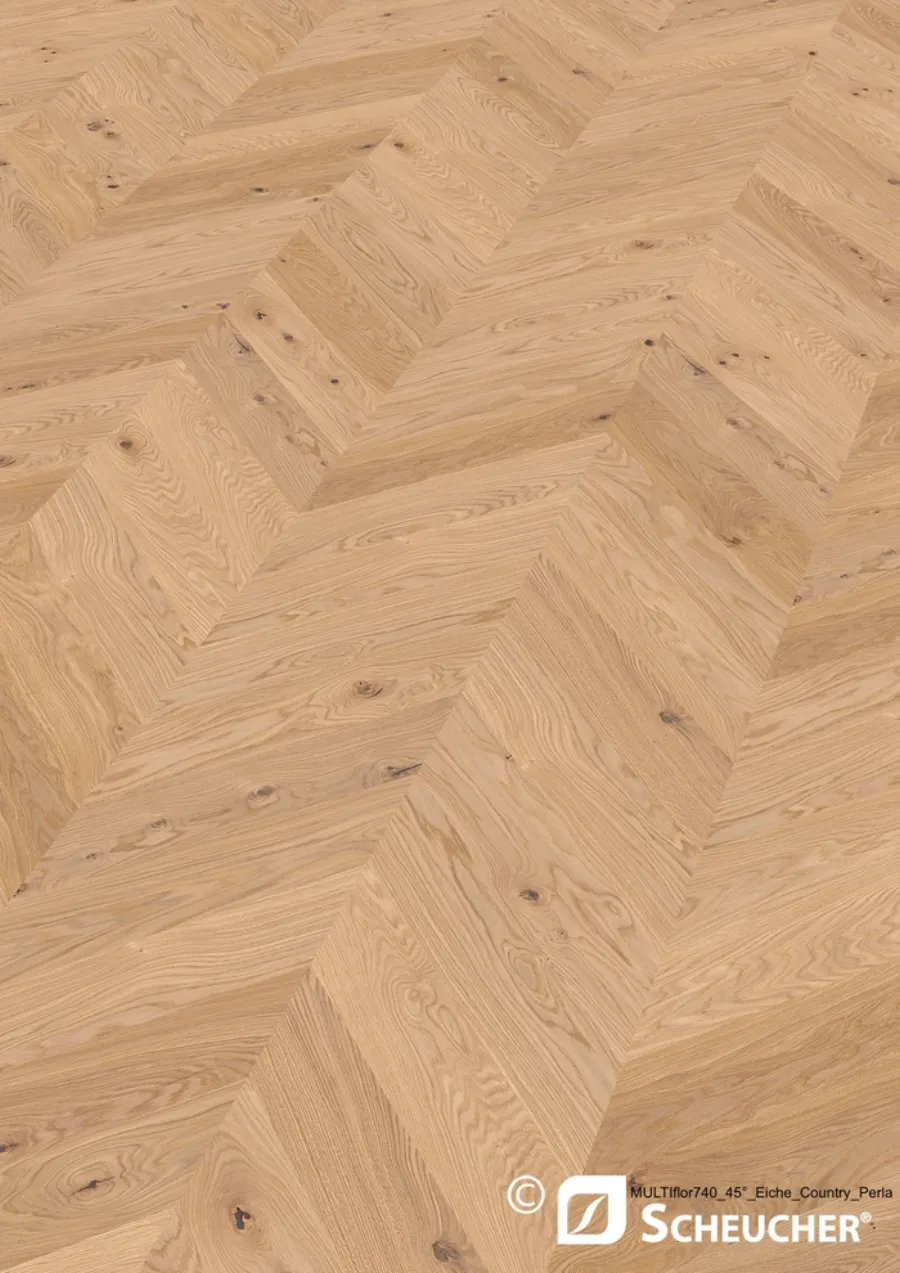 Scheucher Chevron Eiche Country Perla – Französisches Fischgrät von PARKE Concept Home in Nürnberg